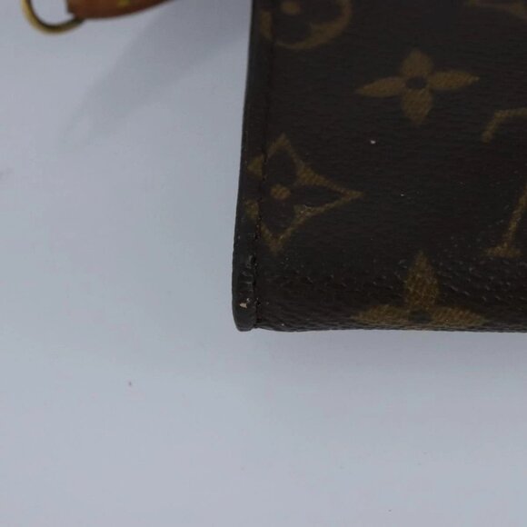 LOUIS VUITTON Monogram Bucket PM Accessory Pouch LV Auth 99633 - Picture 4 of 16